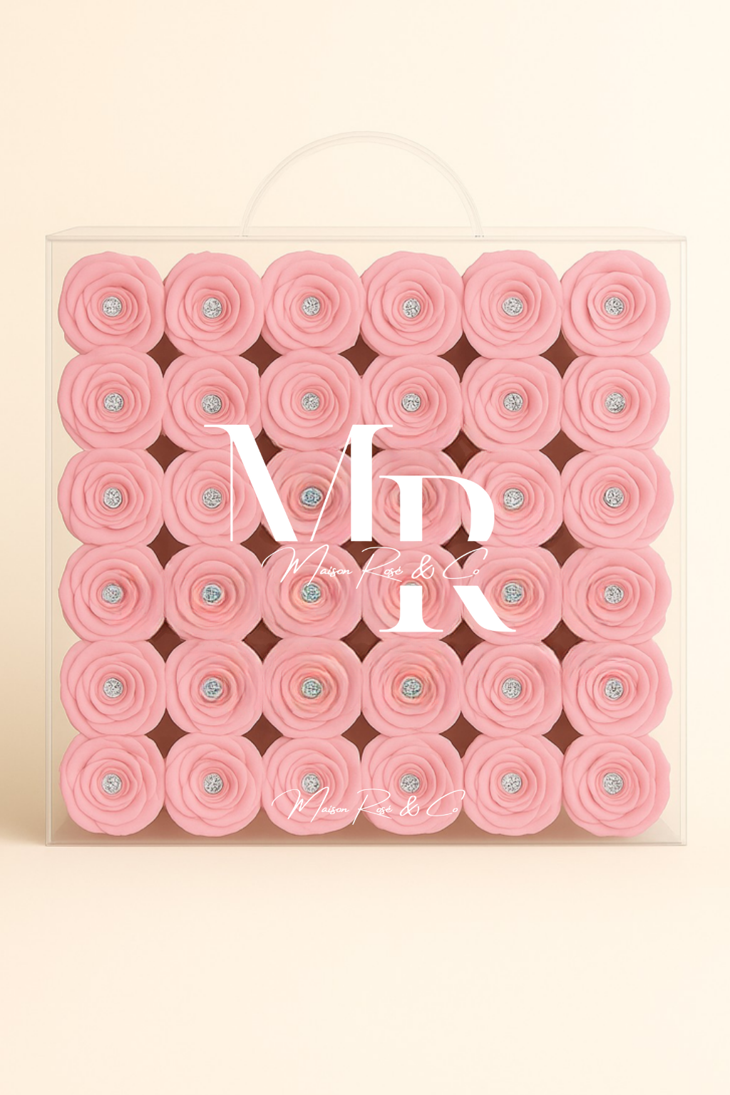 Bouquets – Maison Rosé Florea Bag con Circones