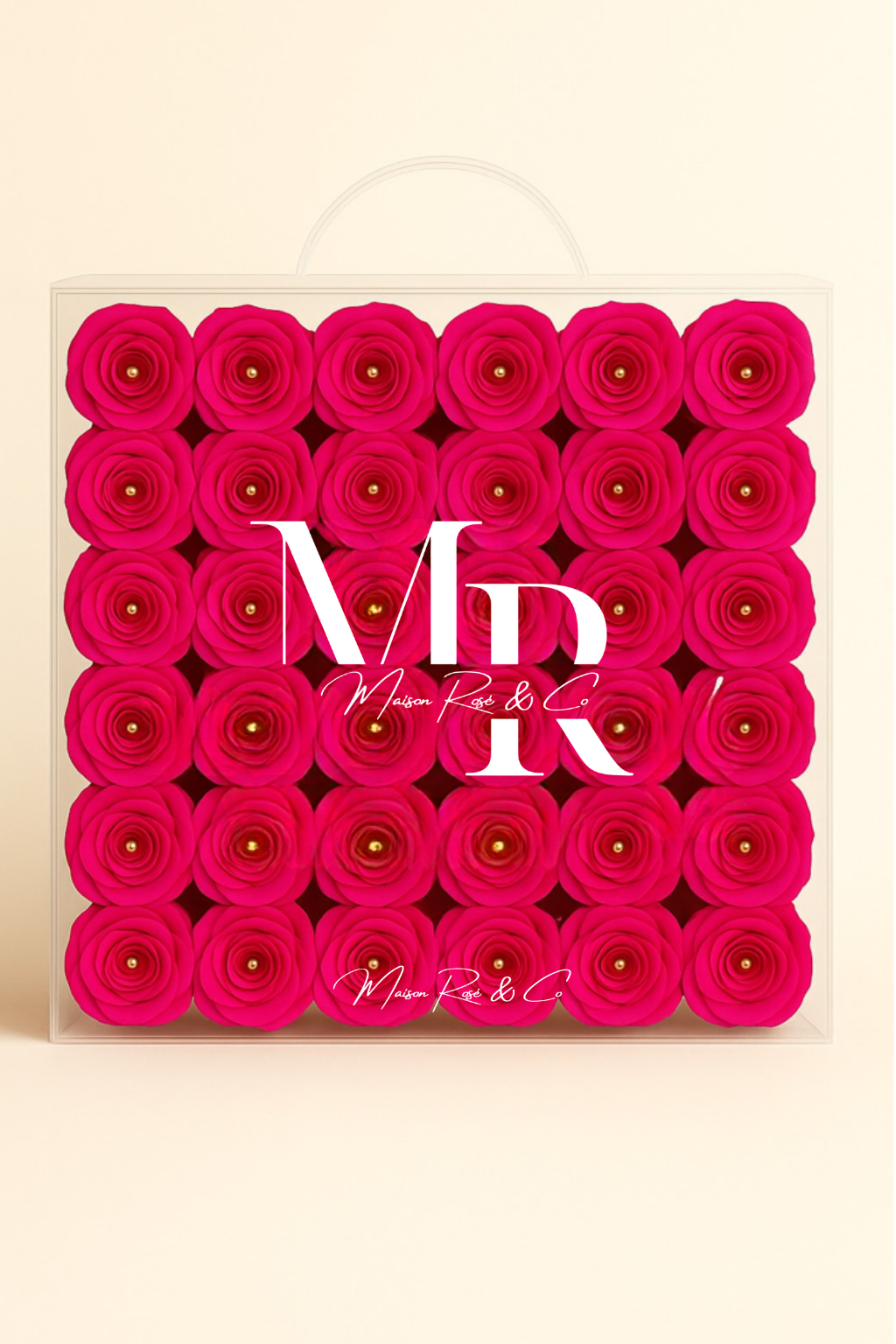 Bouquets – Maison Rosé Florea Bag con Oro