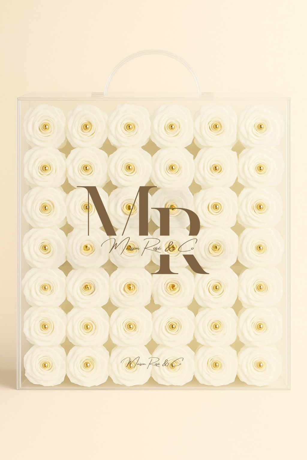 Bouquets – Maison Rosé Florea Bag con Oro