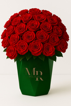 Bouquets – Maison Rosé Maceta Perlada Verde Esmeralda