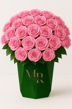 Bouquets – Maison Rosé Maceta Perlada Verde Esmeralda
