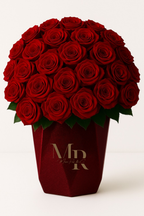 Bouquets – Maison Rosé Maceta Rojo Burgundy Perlado